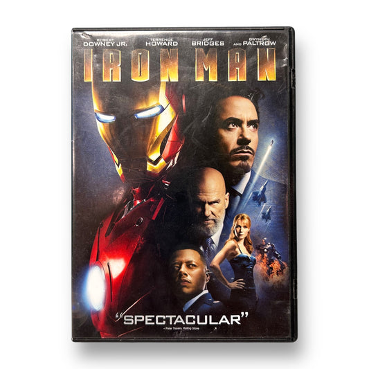 Marvel's Iron Man DVD Movie with Robert Downey Jr.