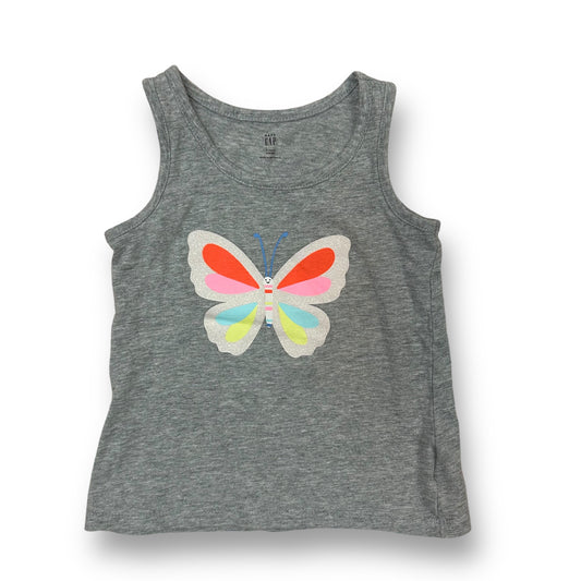 Gap Girls Size 4T Gray Multi-Color Butterfly Tank Top