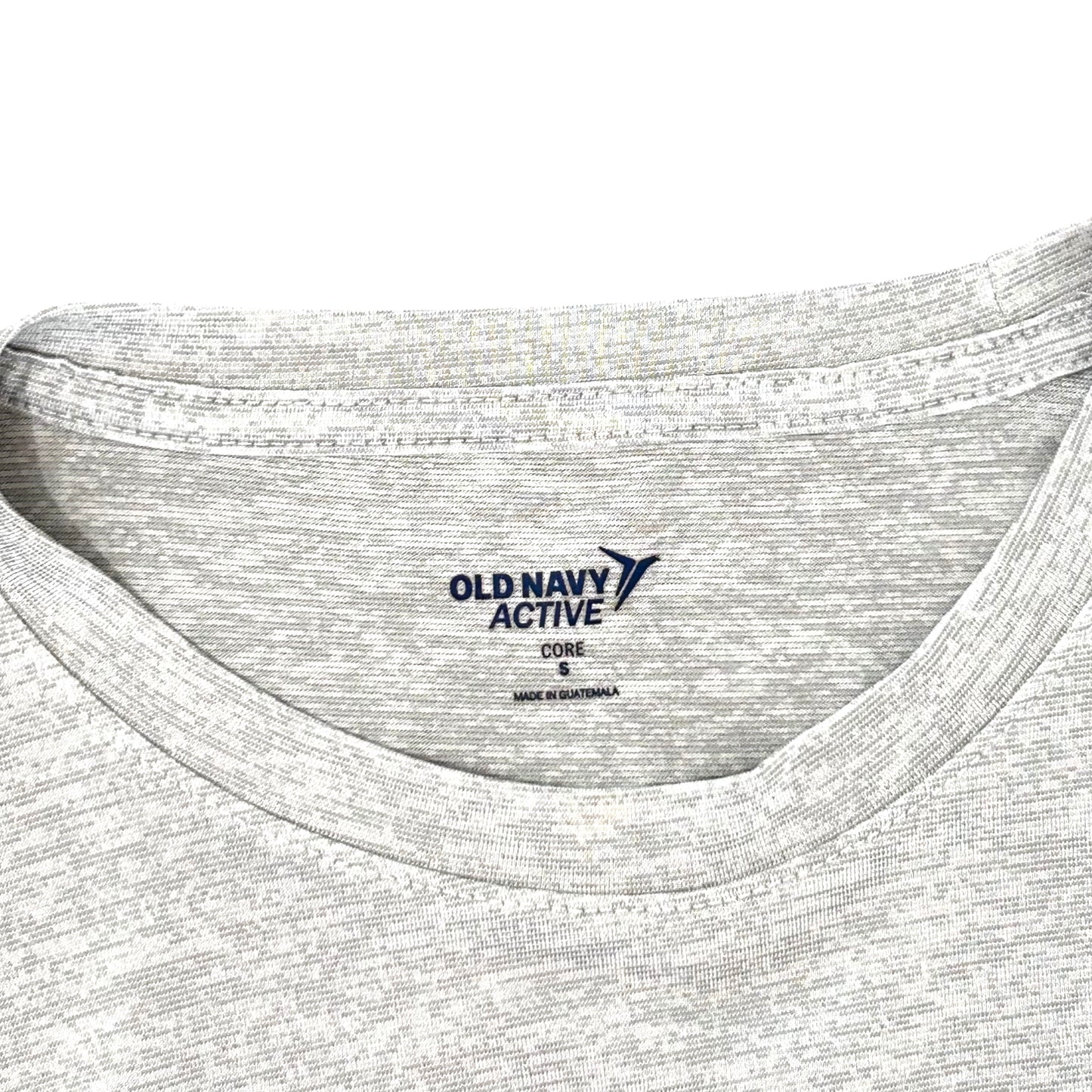 Old Navy Men’s Core Activewear Tee Size Small Heather Gray Short Sleeve Shirt