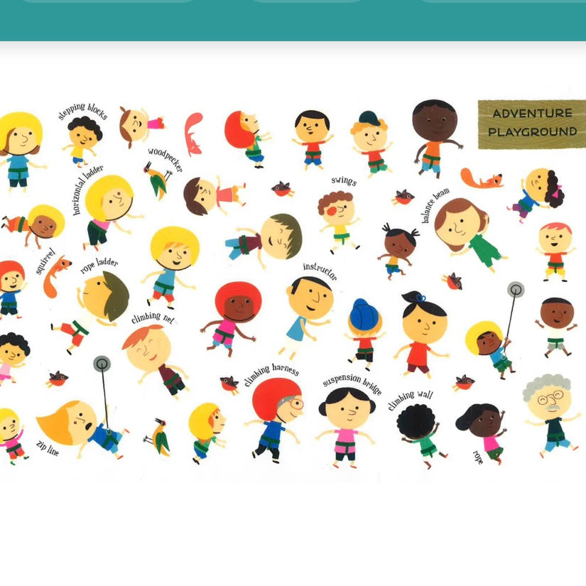 NEW! Colorforms Sports and Games All Around the World Reusable Sticker Book