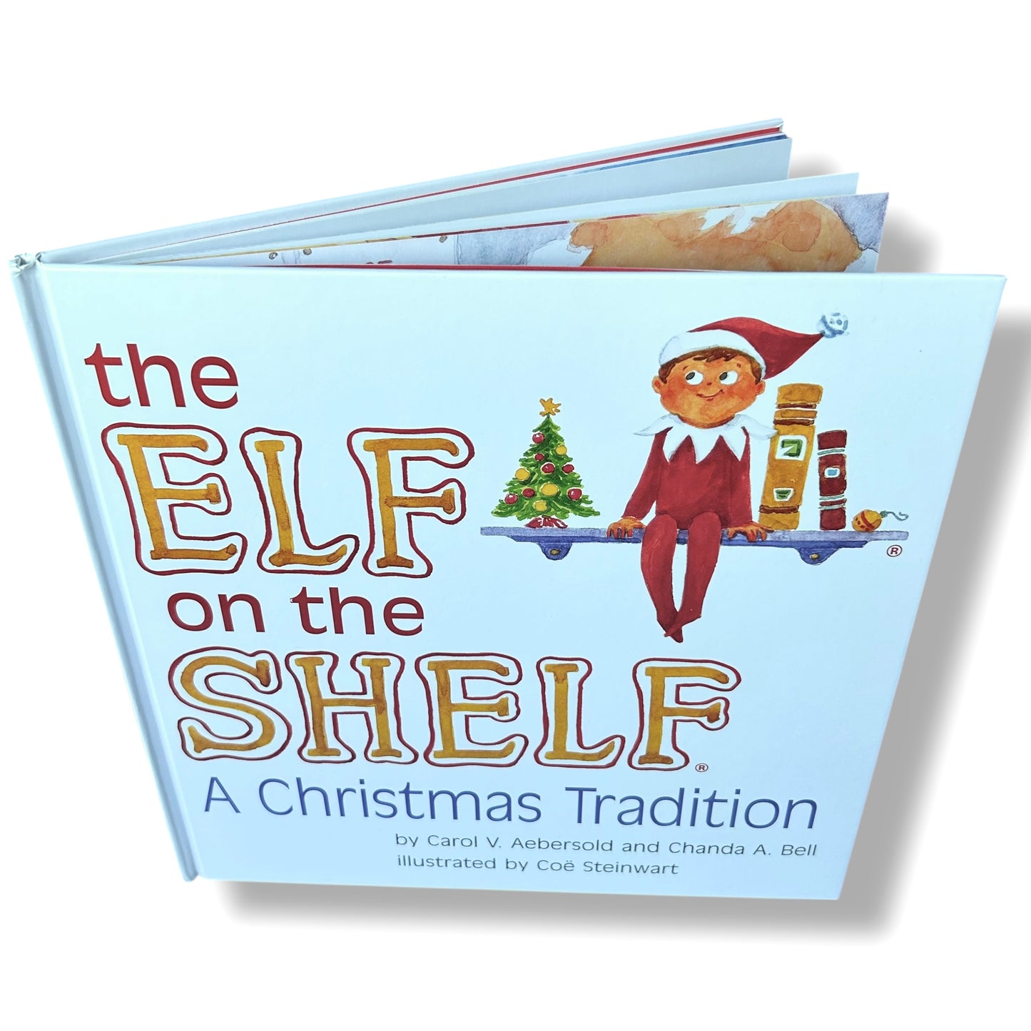 NEW! The Elf On The Shelf Christmas Tradition Hardcover Book, Boy Elf