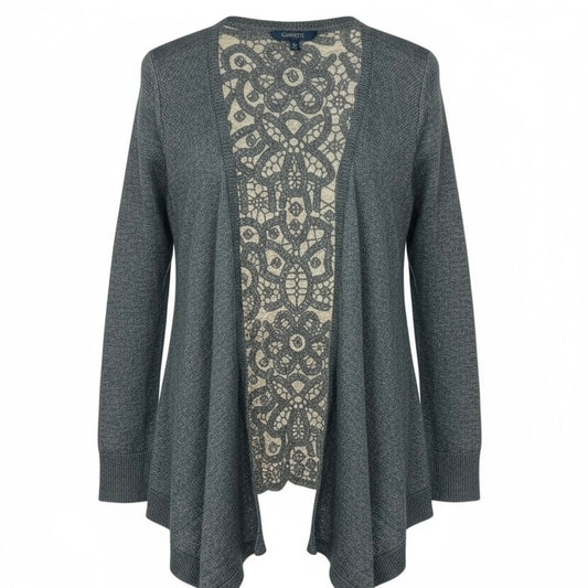 American Eagle XS Women’s Gray Sweater Casual Open Wrap Cardigan