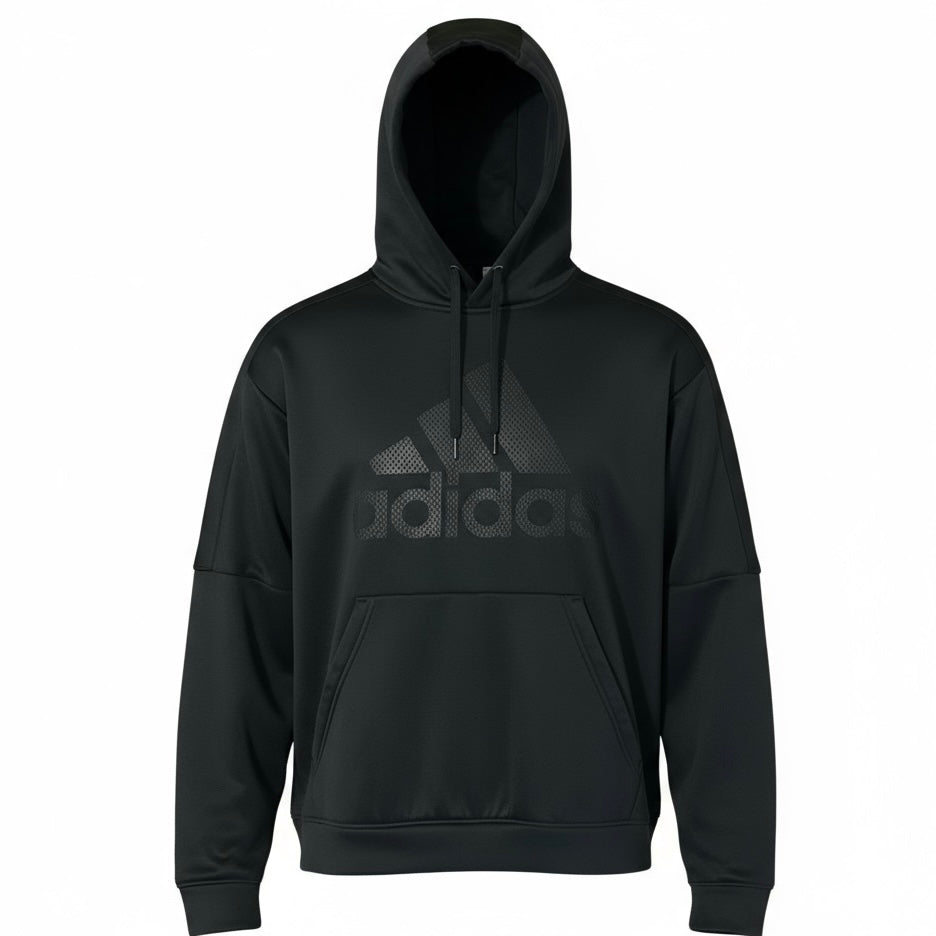 Adidas Black Hoodie Men’s Size Small Climawarm Quick-Dry Sweatshirt with Pocket