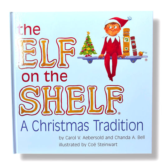 NEW! The Elf On The Shelf Christmas Tradition Hardcover Book, Boy Elf