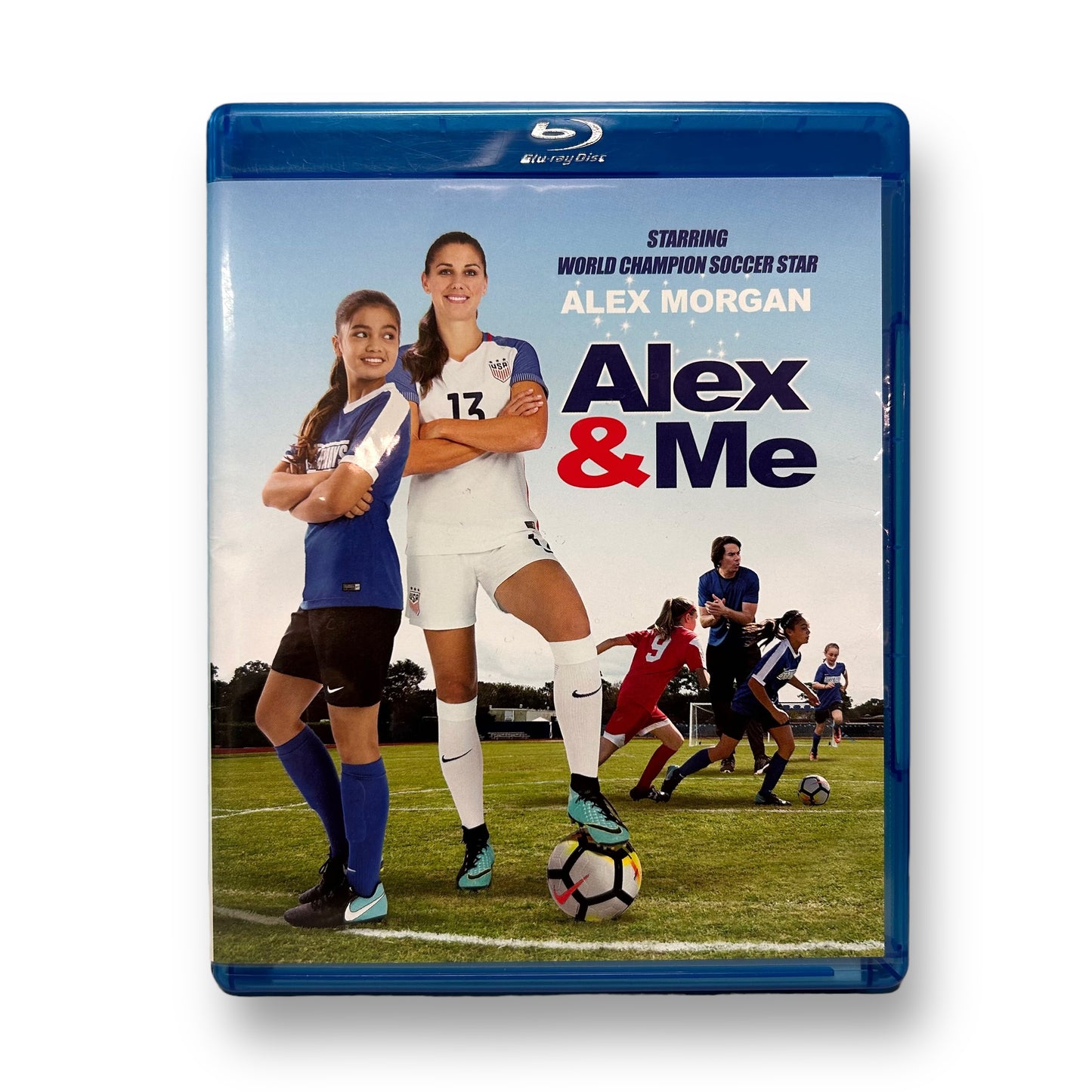 Alex & Me Alex Morgan Soccer Movie BLU-RAY