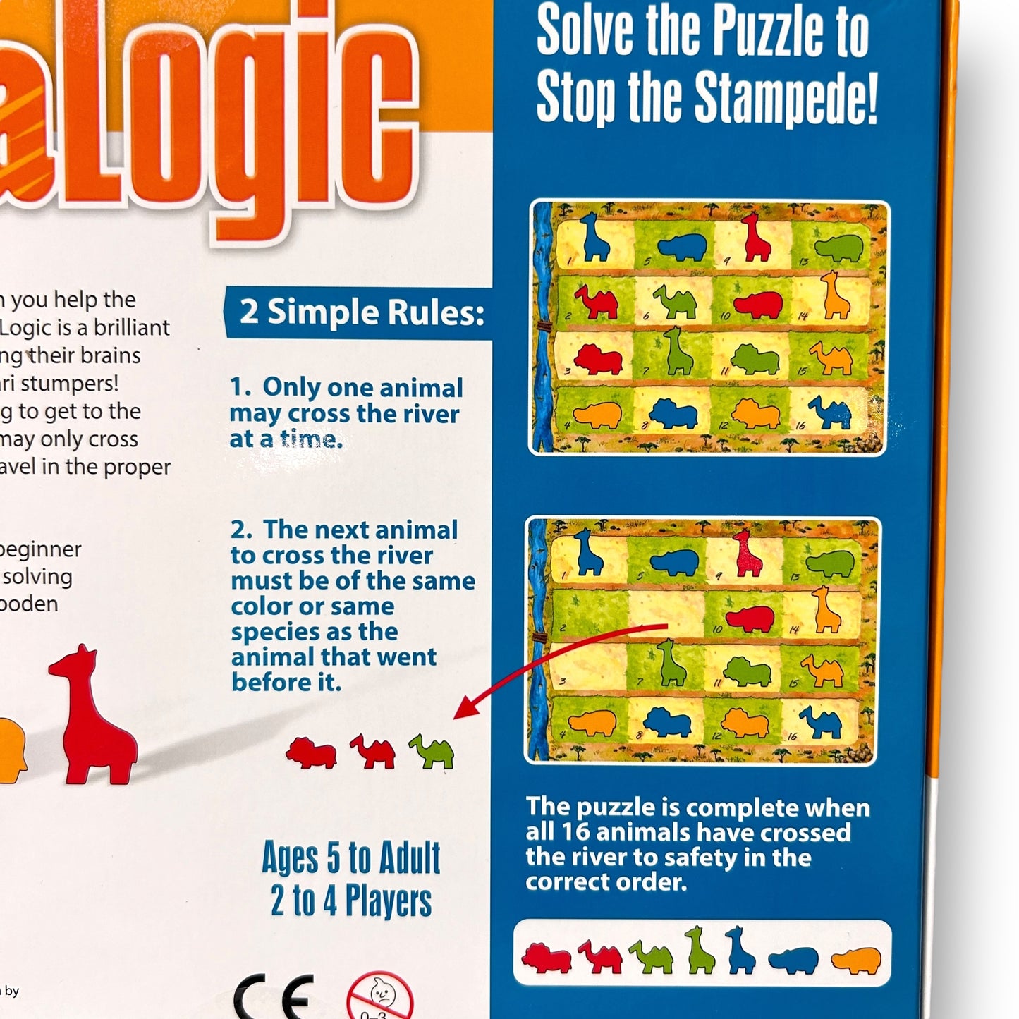 Fat Brain Toy Co. Animal Logic Board Game