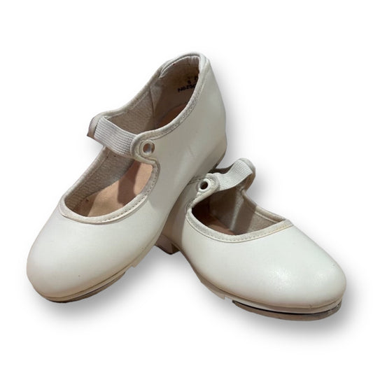 Capezio Toddler Size 8.5 White Tap Shoes
