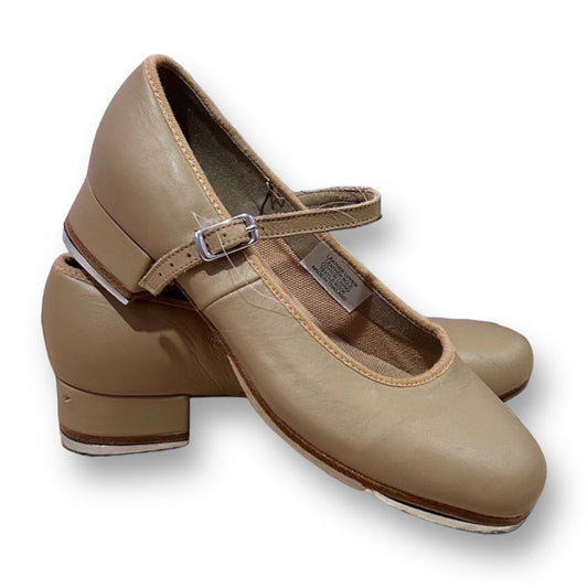 Bloch Youth Size 5 Tan Tap Shoes