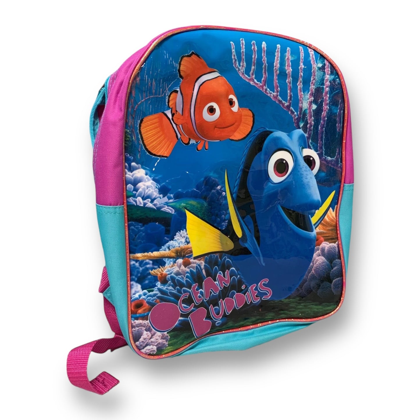 NEW! Disney/Pixar Blue Nemo & Dory Backpack