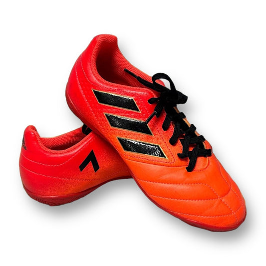 Adidas Youth Size 3.5Y Neon Orange Indoor Soccer Cleats