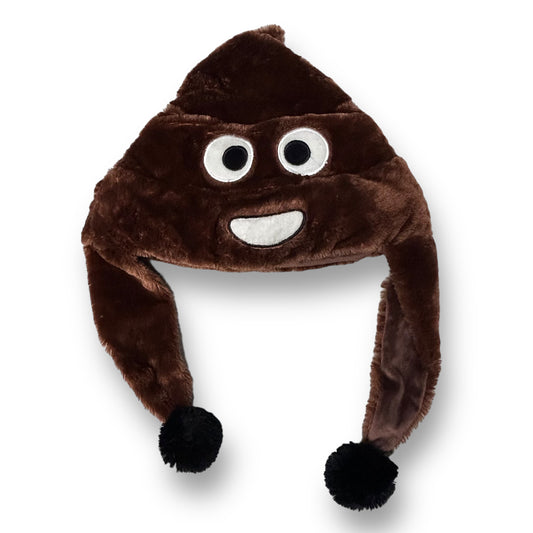 Poo Emoji Hat, Size Youth to Adult