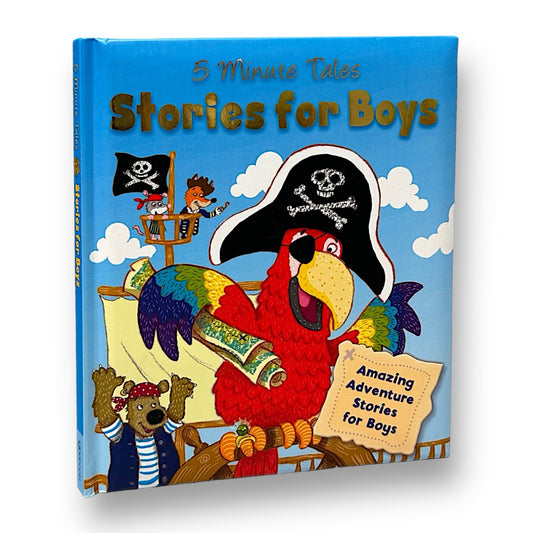 Adventure Stories 5 Minute Tales Story Book for Boys