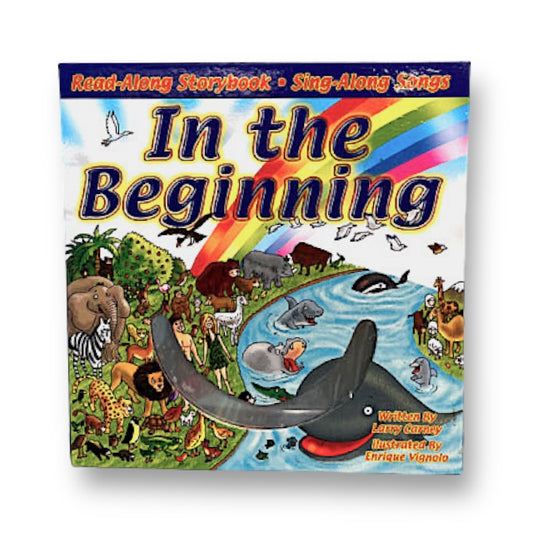 NEW! In the Beginning Read-Along Children’s Bible Storybook & CD