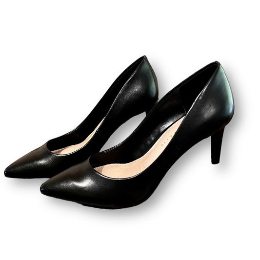 Kelly and Katie Womens Size 8.5 Black Classic Pump Slim Dress Heels
