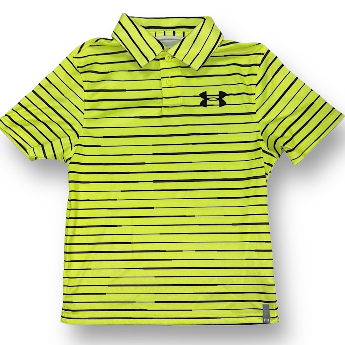 Boys Under Armour Size YMD 10/12  Loose Fit Performance Golf Polo Shirt