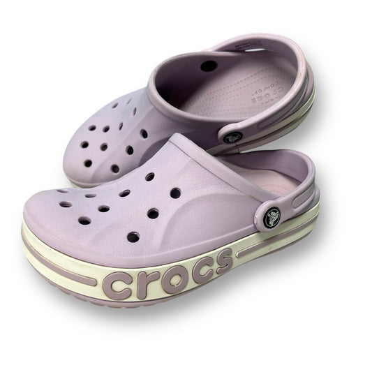 Womens Size 7 Light Purple Crocs