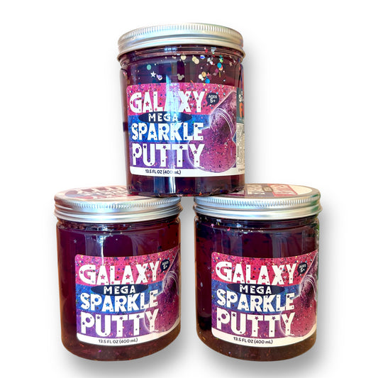 NEW! Purple Galaxy Putty Jar