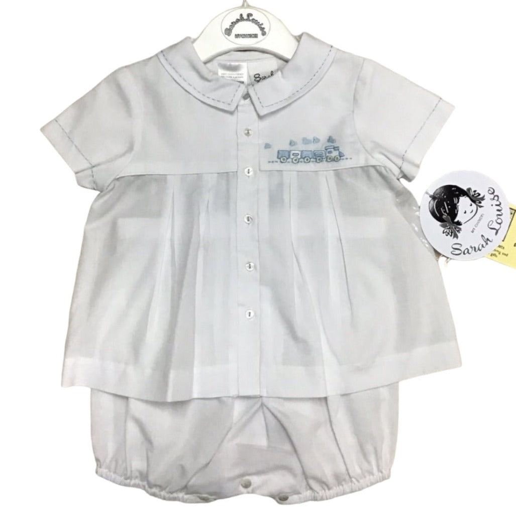 NEW! Boys Sarah Louise Size 6 Months Boutique Baptism Christening Outfit