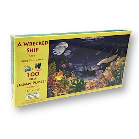 NEW! A Wrecked Ship 100-Pc Puzzle