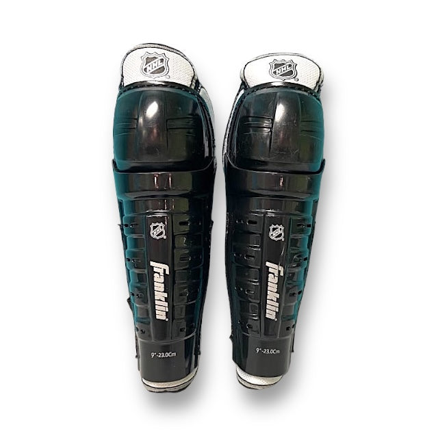 Franklin Sports SG 175: Street Hockey Shin Guards: 9"