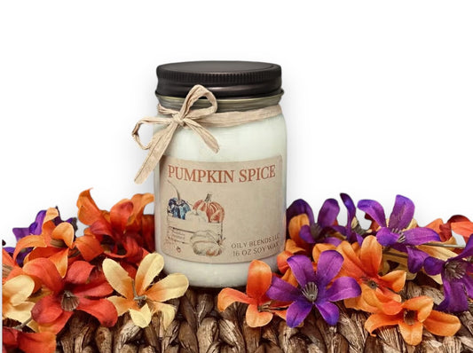 NEW! Jumbo Fall Scented Candles, Assorted 100-Hour Burn Time