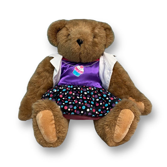 Vermont Teddy Bear with Cupcake Dress