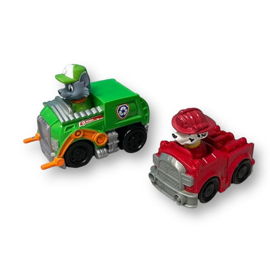 PAW Patrol Collection of 2 Vehicles: Rocky & Marshall