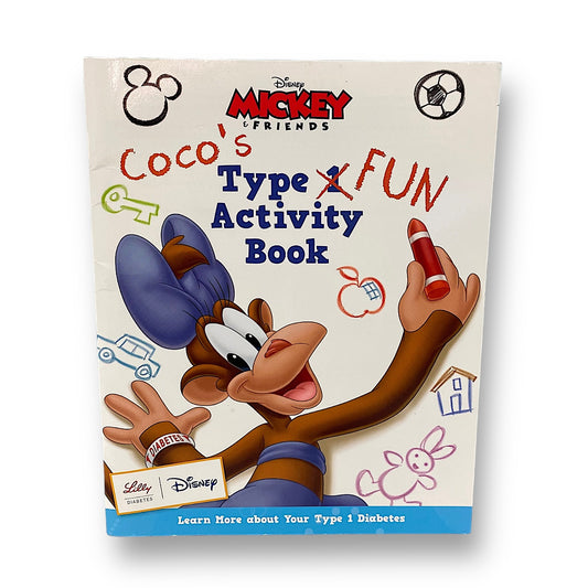 NEW! Mickey & Friends Activity Book