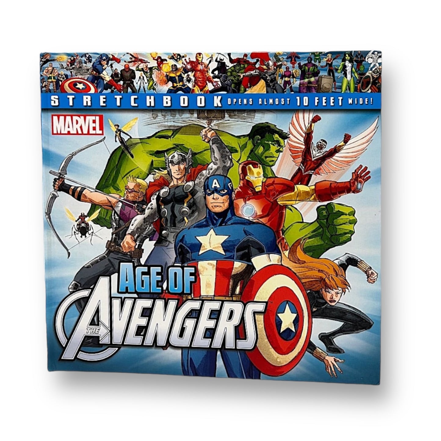 Marvel Avengers 10-ft Wide Super Hero Stretch Book