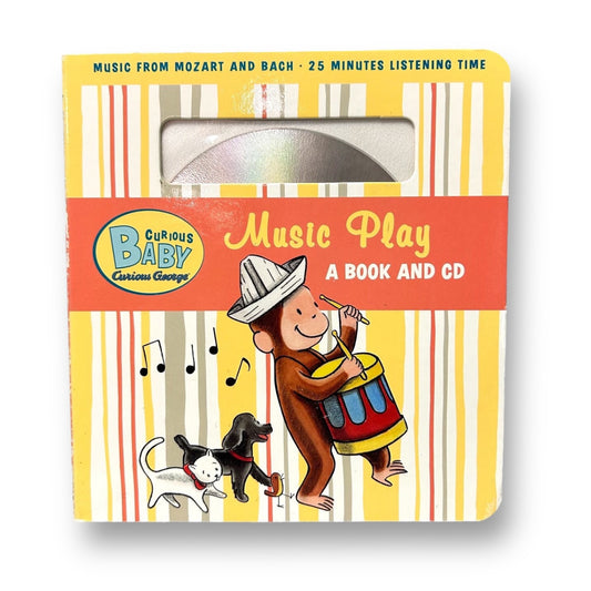 Curious George Music Play Board Book & CD