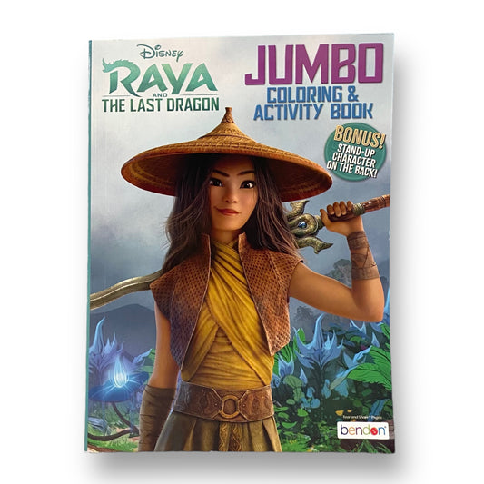 NEW! Disney Raya and the Last Dragon Coloring Book