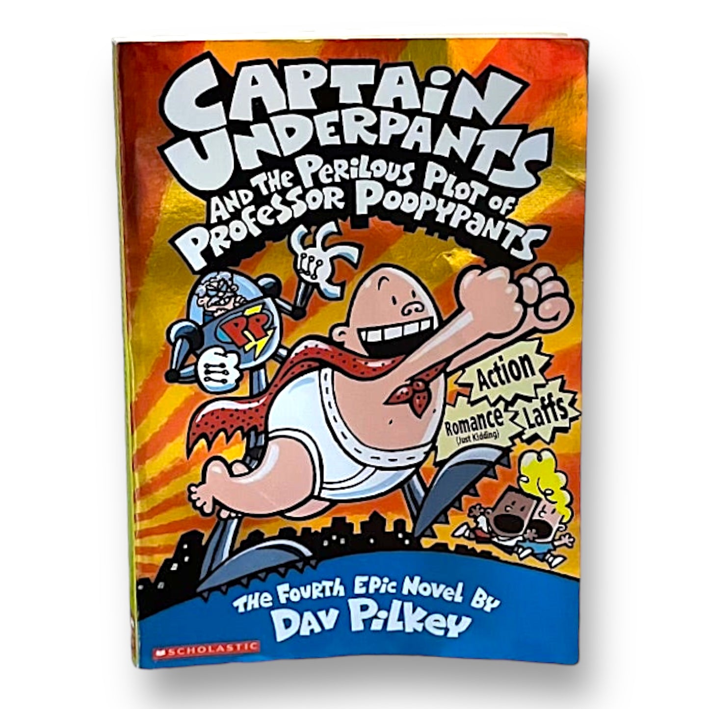 Captain Underpants and the Perilous Plot of Professor Poopypants #4 Chapter Book