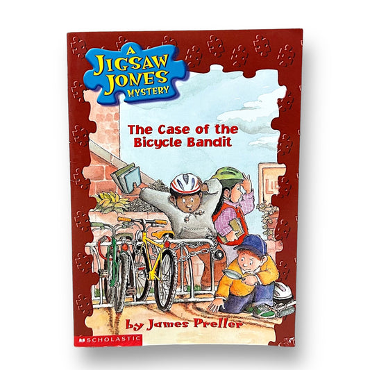 Jigsaw Jones: The Case of the Bicycle Bandit Mystery Chapter Book