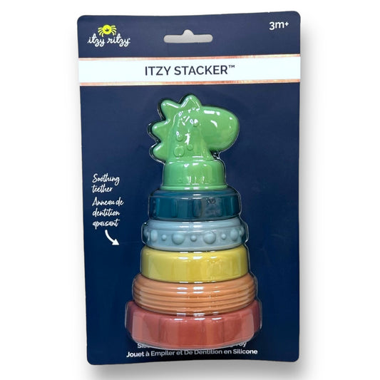 NEW! Itzy Ritzy Soothing Teether Dino Stacker