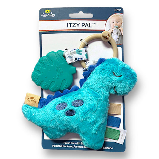 NEW! Itzy Pal™ Plush Dino + Teether