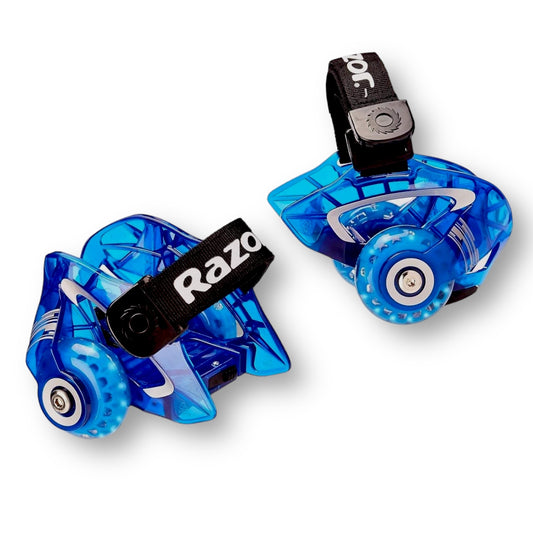 Razor Jetts DLX Heel Wheels Skates with Neon Lights, OSFA Adjustable