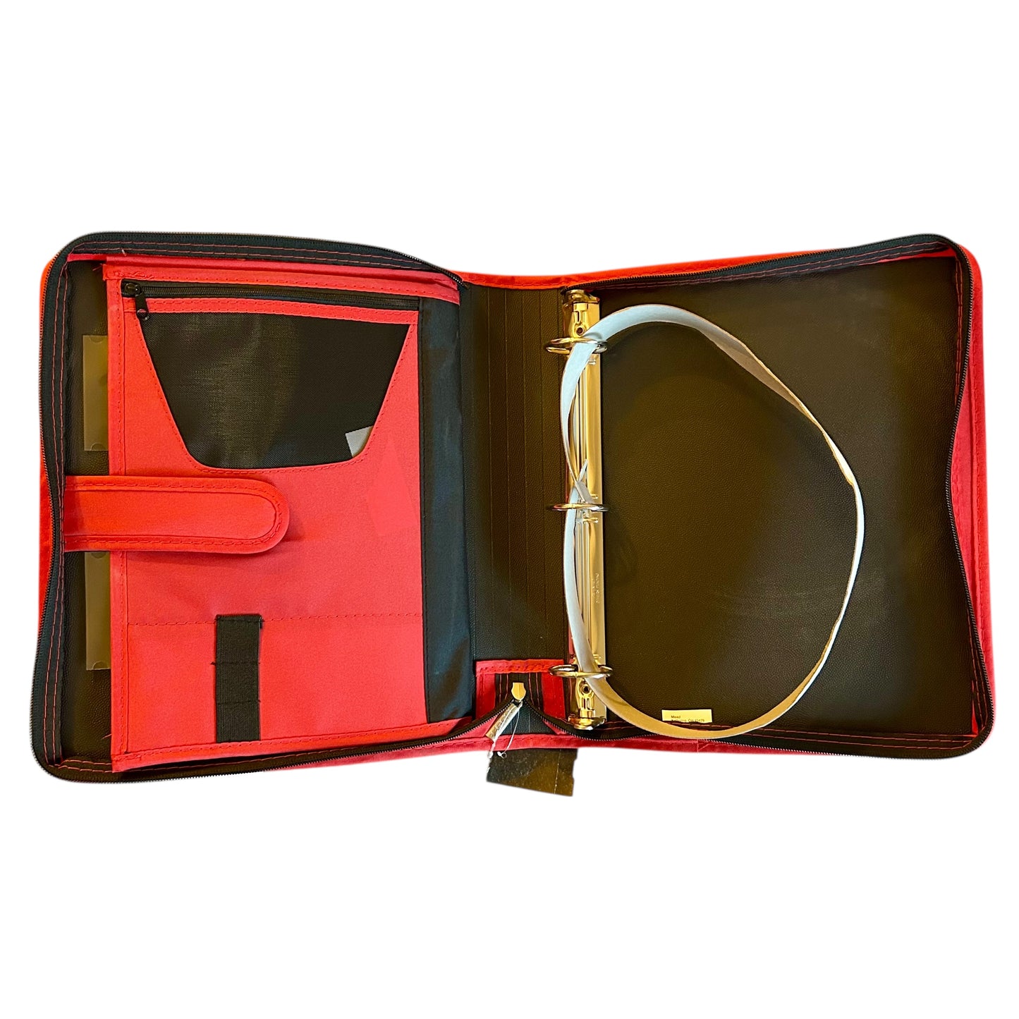 NEW! Five Star 1 1/2" Zipper Binder 3 Ring 500 Sheet with Expanding Pocket Files