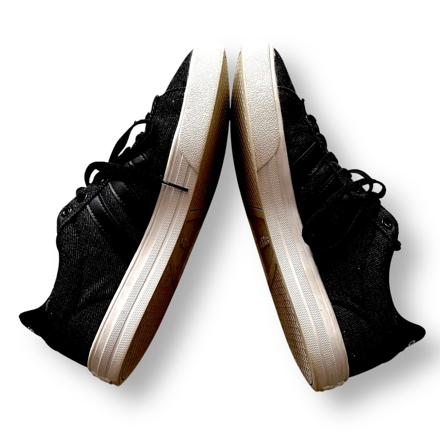 Men's Size 8 Adidas Daily 2.0 Sneaker Gray Black Canvas Ortholite Float Shoes