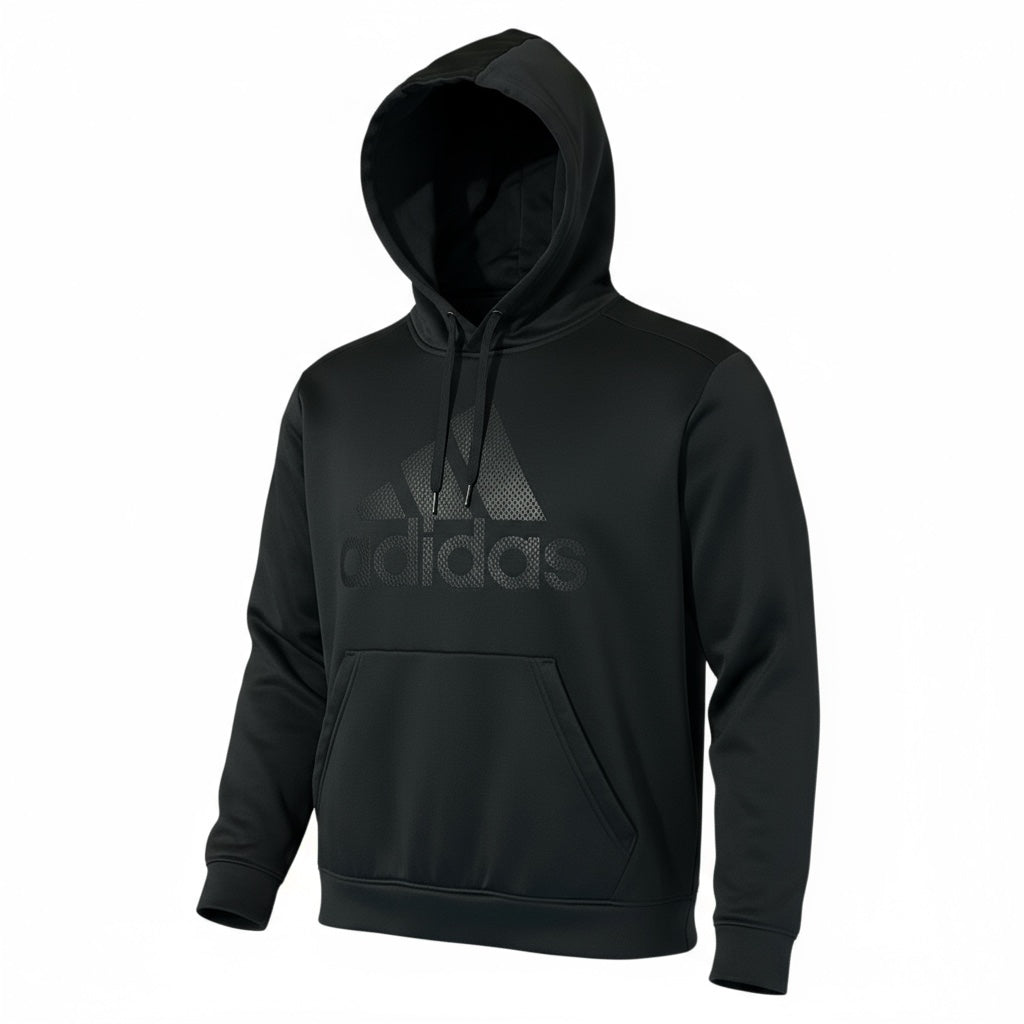 Adidas Black Hoodie Men’s Size Small Climawarm Quick-Dry Sweatshirt with Pocket