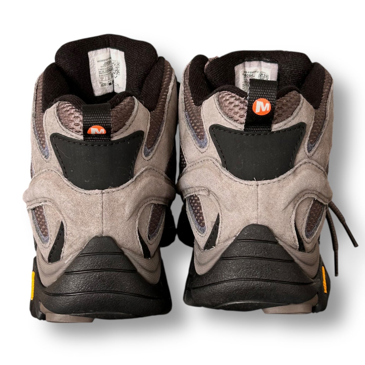 Merrell Moab Women's Hiking Boots Size 8 Granite Gray Suede Leather with Box