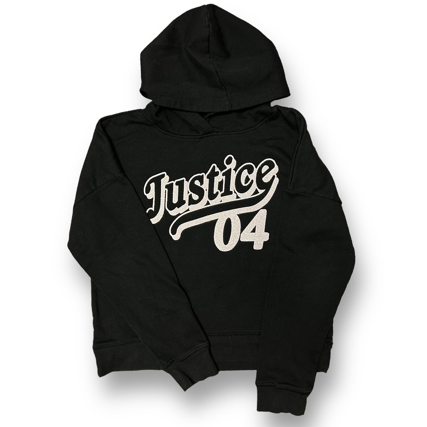 Justice Girls Size 12/14 Youth Black Hoodie