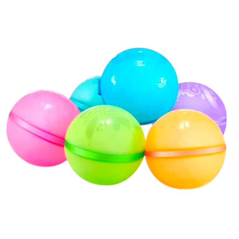 NEW! Reusable Water Balloons Eco-Friendly (2) Self Sealing Splash Balloons