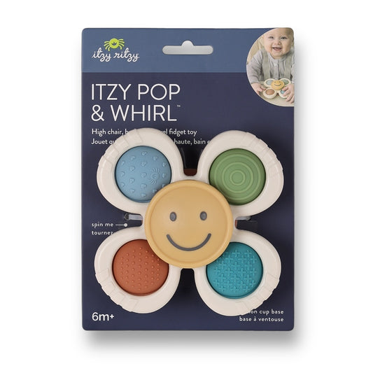 NEW! Itzy Ritzy Pop & Whirl Sensory Baby Toy