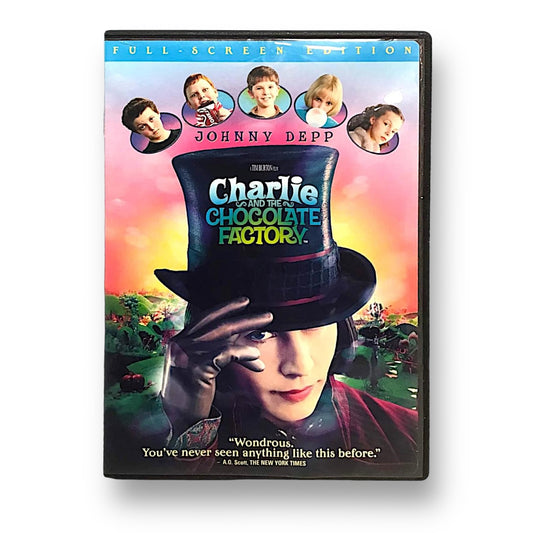 Charlie and the Chocolate Factory DVD