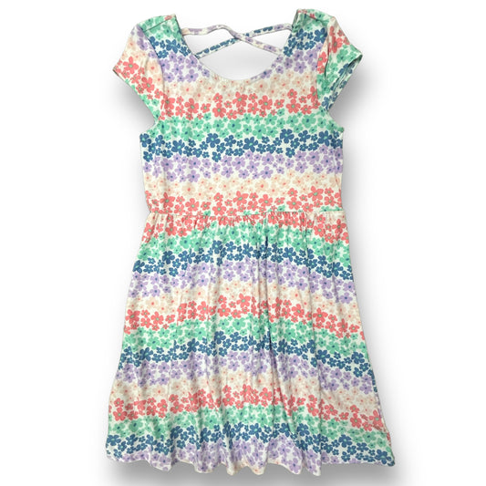 Girls Epic Threads Size M Multi-Color Floral Print Soft Twirl Dress