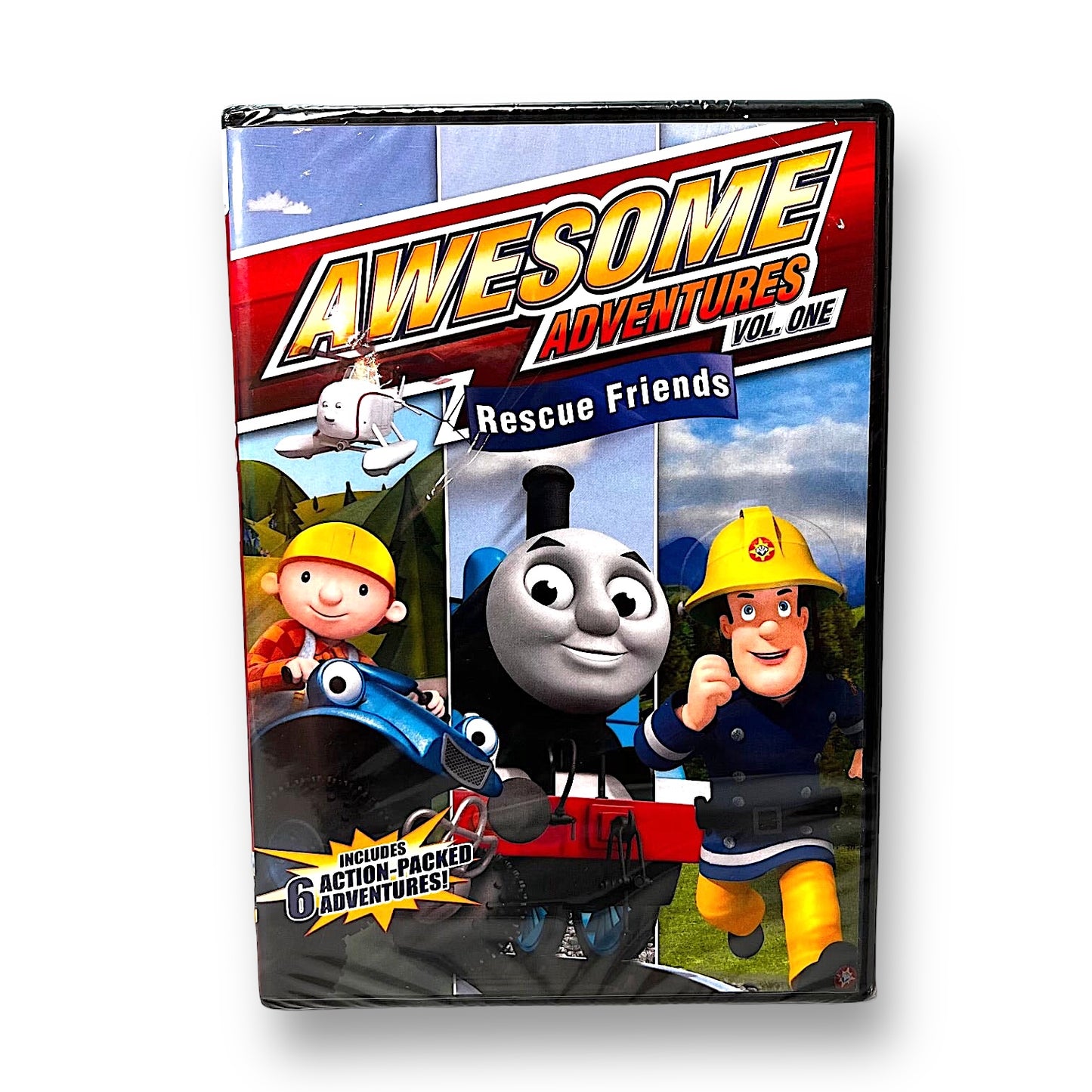 NEW! Rescue Friends: Thomas, Bob the Builder, & Fireman Sam DVD