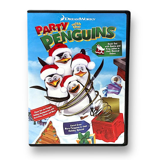 Dreamworks Party with the Penguins Christmas DVD