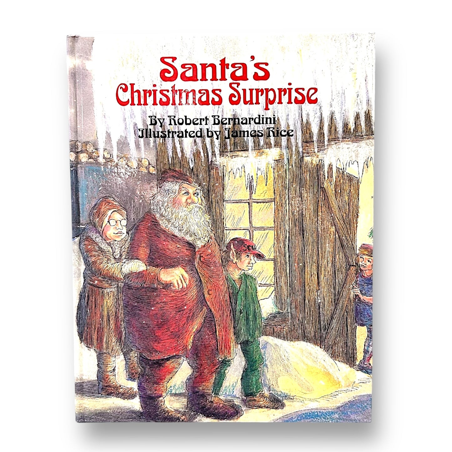 Santa's Christmas Surprise Harcover Book