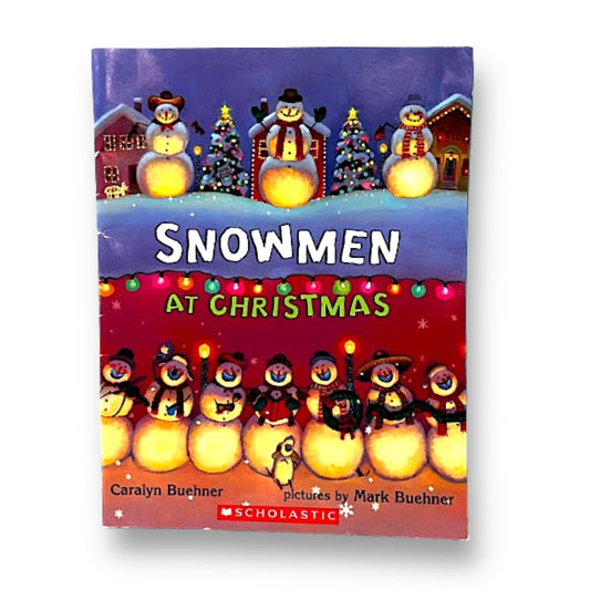 Snowmen at Christmas Paperback Book
