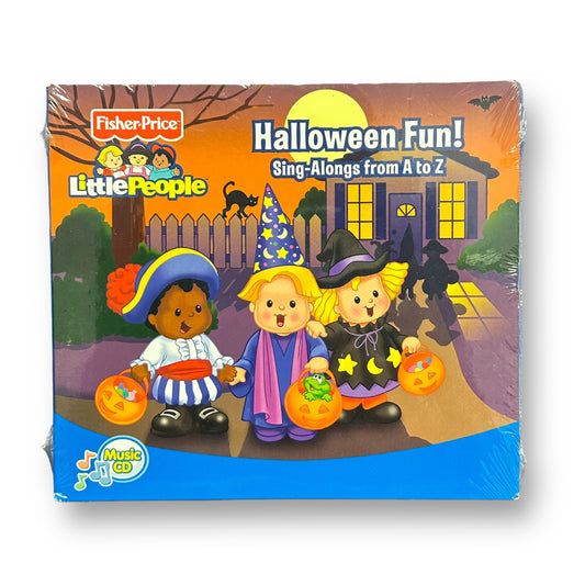 NEW! Fisher-Price Little People Halloween Fun! Sing Along CD